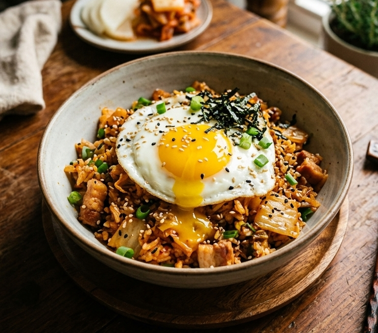 Korean kimchi fried rice